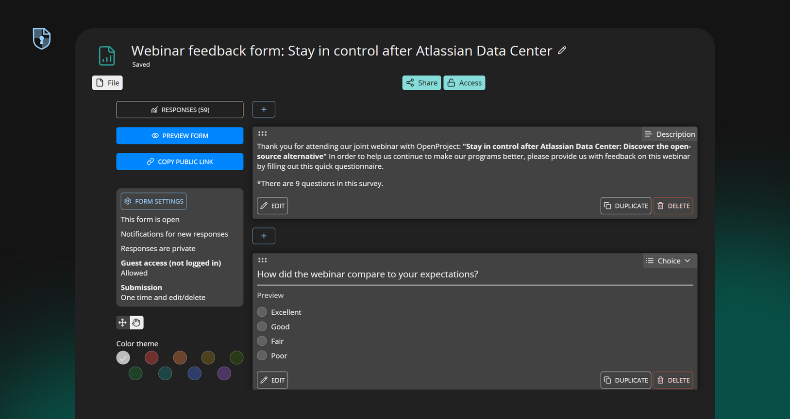 Managing events illustration